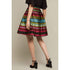 Stripe Taffeta Skirt